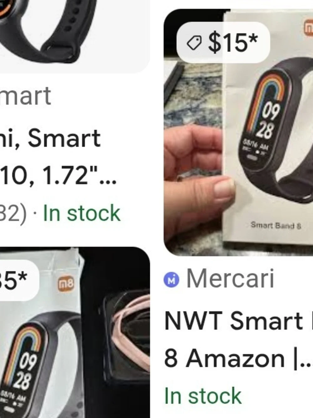 Smart Band 8 Fitness Tracker — Black